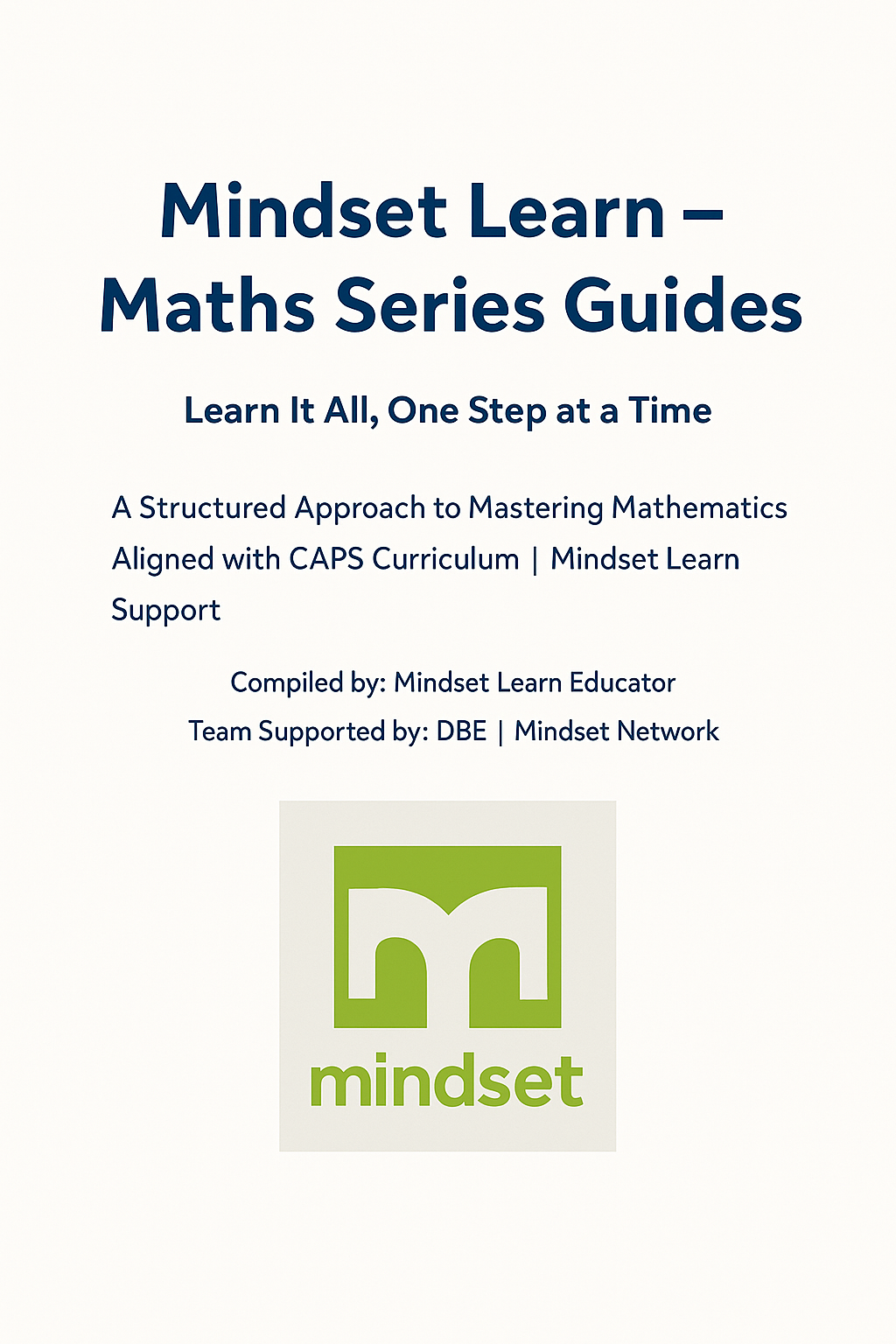 mindset Mathematics